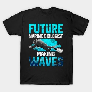 Future Marine Biologist Making Waves Pun T-Shirt